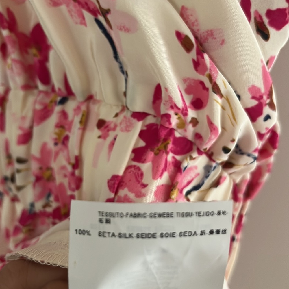 ASO Blair Waldorf Balenciaga cherry blossom dress FR 42 - Picture 6 of 7